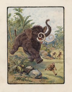 O Mamute (litografia a cores)