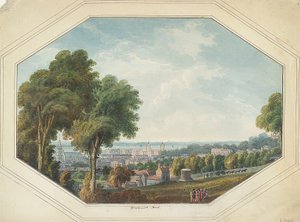 Greenwich from the Point, c.1820 (aguarela)