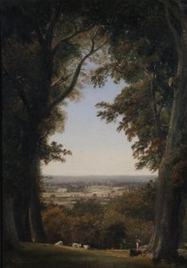 Visão distante de Twickenham, Middlesex de George Hilditch
