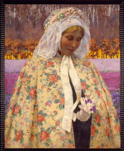 La Mariie Painting de George Hitchcock (1850-1913) (ec.amer) 1906 Private Collection de George Hitchcock