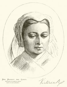 rainha Victoria de George Housman after Thomas