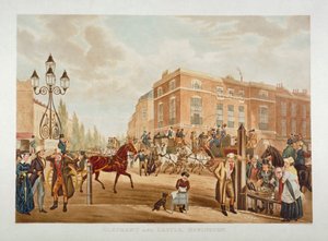 The Elephant and Castle Inn, Newington Butts, Southwark, Londres, 1826