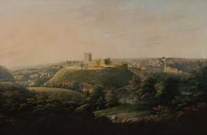 Uma Extensa Vista de Richmond, Yorkshire (óleo sobre tela) de George I Cuitt