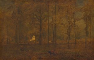 Bosques de outono de George Inness