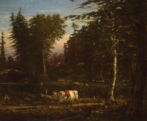 Nas Adirondacks de George Inness