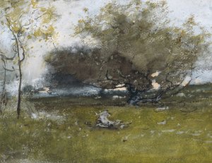 Macieiras antigas  de George Inness