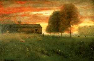 Pôr do sol, Montclair, 1892