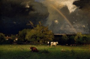 O Arco-íris de George Inness
