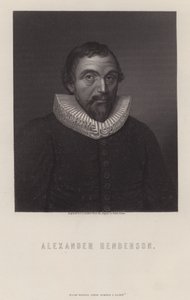 Alexander Henderson, teólogo escocês de George J. Stodart