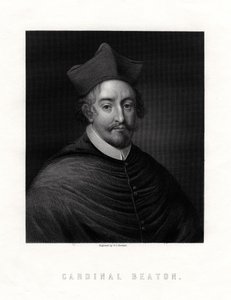 Cardeal David Beaton, c1494-1546, cardeal escocês e arcebispo de St Andrews