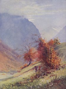 Outono em Alpland (cor litho)