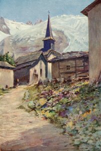 The Village of Tour (cor litho) de George Jackson Flemwell
