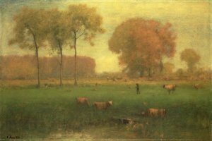 Verão indiano, 1891 de George Jnr. Inness
