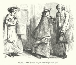 Ilustração para O Homem Bem-Aventurado (gravura) de George John Pinwell