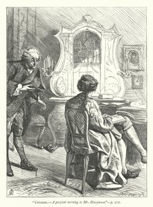 Ilustração para O Homem Bem-Aventurado (gravura) de George John Pinwell