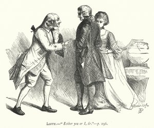 Ilustração para O Homem Bem-Aventurado (gravura) de George John Pinwell