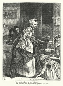 Ilustração para O Viajante (gravura) de George John Pinwell