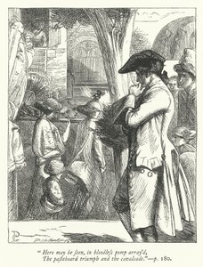 Ilustração para O Viajante (gravura) de George John Pinwell