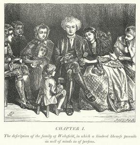 Ilustração para O Vigário de Wakefield (gravura) de George John Pinwell