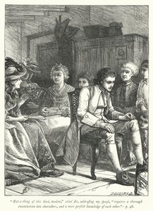 Ilustração para O Vigário de Wakefield (gravura) de George John Pinwell