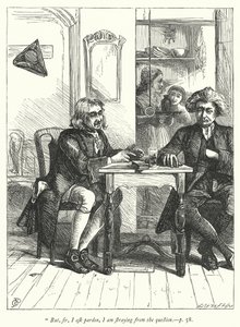 Ilustração para O Vigário de Wakefield (gravura) de George John Pinwell