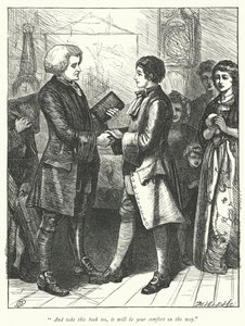 Ilustração para O Vigário de Wakefield (gravura) de George John Pinwell