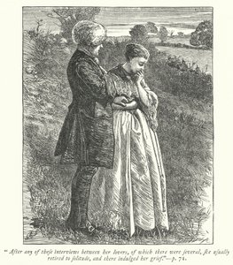 Ilustração para O Vigário de Wakefield (gravura) de George John Pinwell