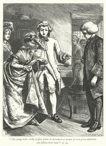 Ilustração para O Vigário de Wakefield (gravura) de George John Pinwell