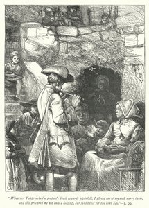 Ilustração para O Vigário de Wakefield (gravura) de George John Pinwell