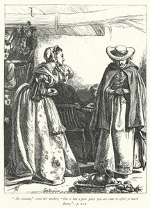 Ilustração para O Vigário de Wakefield (gravura) de George John Pinwell