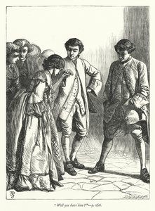 Ilustração para O Vigário de Wakefield (gravura) de George John Pinwell