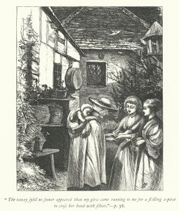 Ilustração para O Vigário de Wakefield (gravura) de George John Pinwell