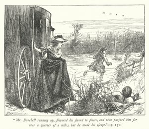Ilustração para O Vigário de Wakefield (gravura) de George John Pinwell