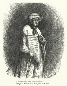 Ilustração para Threnodia Augustalis (gravura) de George John Pinwell