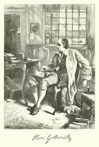 Oliver Goldsmith (gravura) de George John Pinwell
