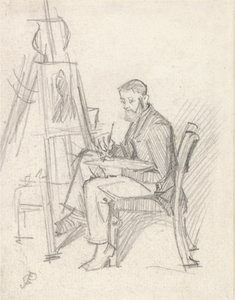 Auto-retrato de George John Pinwell