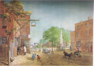 Tottenham Village em 1822