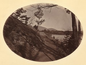 F.W. 4 Old Chain Battery Walk, West Point, Nova York, c.1867-1868. de George K Warren
