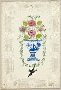 Untitled Valentine (Vaso de Flores com Pássaro)