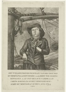 Retrato de Aalbert Joh. Koens de George Kockers
