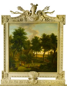 Paisagem com figuras, 1757 de George Lambert