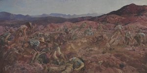A carga da 3ª Brigada de Cavalo Leve no Nek, 7 de agosto de 1915