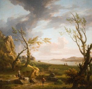 A boca de um estuário, 1760.