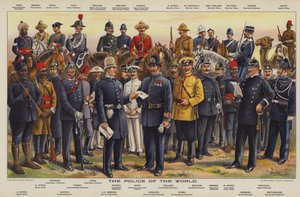 A Polícia do Mundo (chromolitho)