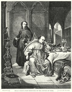 A Primeira Missa de Melancthon da Igreja de Roma (gravura)