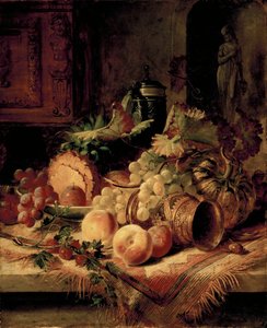 Natureza morta - Fruta de George Lance