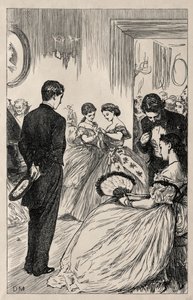 Coelebs em busca de um envelope Mulready, 1865.