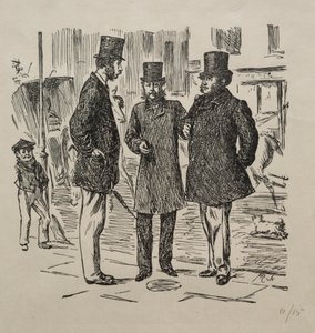 O pequeno momento antes da introdução, 1865.