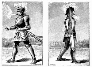 Homem de vapor de George Moores, 1893