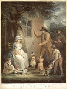Cães Dançando, c. 1800 de George Morland